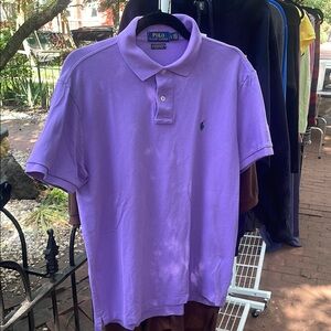 Polo by Ralph Lauren Purple Polo Shirt Classic Knit